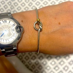 Tiffany & Co Hook and eye bracelet .